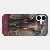 Botanische Olifant iPhone Hoesje (Achterkant horizontaal)