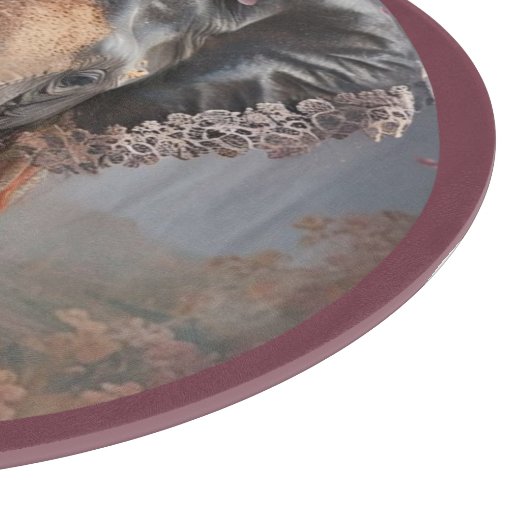 botanische olifant snijplank (Hoek)