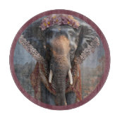 botanische olifant snijplank (Voorkant)