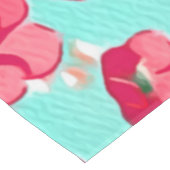  botanische olijfgroene bladeren Waterverf Tafelkleed (Gekanteld)