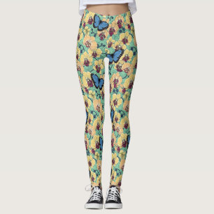 Botanische Orchideeëntuin met Vlinders II Leggings