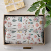 Botanische organische Natuur Tissuepapier (Geschenk)