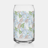 Botanische organische vormen blikvorm glas (Voorkant)