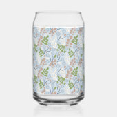 Botanische organische vormen blikvorm glas (Achterkant)