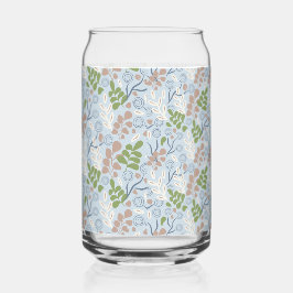 Botanische organische vormen blikvorm glas