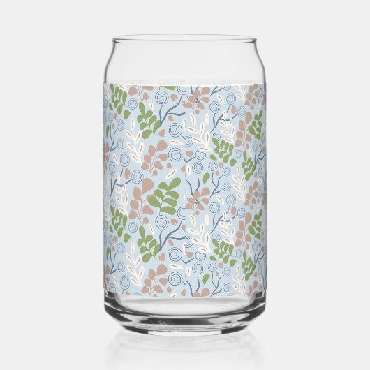 Botanische organische vormen blikvorm glas (Links)