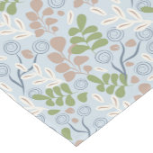 Botanische organische vormen korte tafelloper (Hoek)