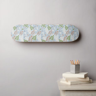 Botanische organische vormen persoonlijk skateboard