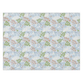 Botanische organische vormen tafelkleed (Voorkant (Horizontaal))