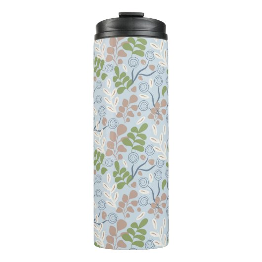 Botanische organische vormen thermosbeker (Voorkant)