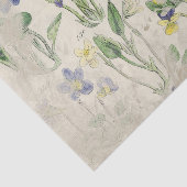 Botanische overvallen,  onderdruk Pa Tissuepapier (Detail)