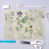 Botanische overvallen,  onderdruk Pa Tissuepapier (Craft)