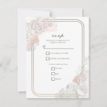 Botanische Overzicht Salie & Blush Bloemige R.S.V.