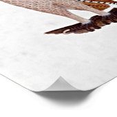  Botanische Owl, Boorong Antoo Poster (Hoek)