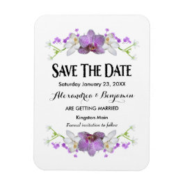 Botanische paardebloemen Waterverf sparen de datum Magneet