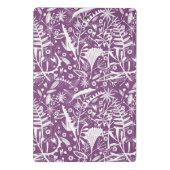 Botanische Paarse Modern Mini Klembord (Achterkant)