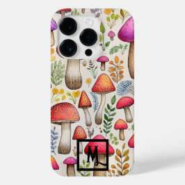 Botanische paddenstoel Case-Mate iPhone 14 pro hoesje
