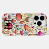Botanische paddenstoel Case-Mate iPhone case (Achterkant (horizontaal))