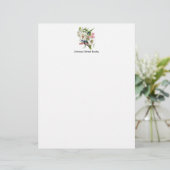 botanische pagina briefhoofd ontwerp (Staand voorkant)