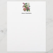  botanische pagina gepersonaliseerd briefhoofd (Voorkant)