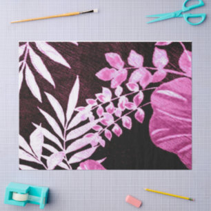Botanische Palm Fronds Tropische Patroon Decoupage Tissuepapier