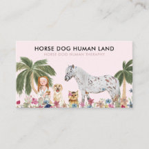Botanische Palm Roze PAARD HOND MENS THERAPIE