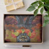 botanische panter tissuepapier (Geschenk)