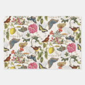 Botanische papiervaten met onmiddellijke verpakkin inpakpapier vel (Voorkant 2)