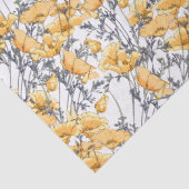 Botanische  paprika's tissuepapier (Detail)