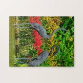 Botanische Park Singapore . Legpuzzel (Horizontaal)