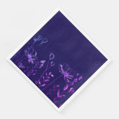 Botanische partij tafel decor" servet (Hoek)