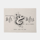 Botanische Pas getrouwd Ampersand de heer en Mrs. Deurmat (Voorkant)