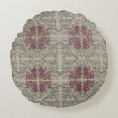 Botanische patronen - William Morris Sierkussen Rond Kussen (Voorkant)