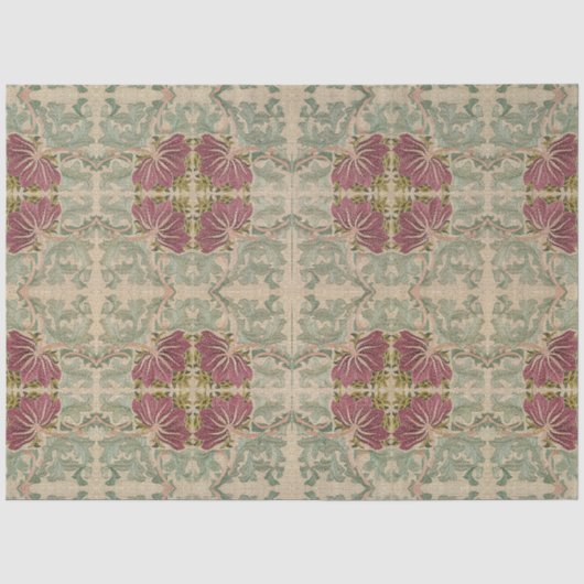 Botanische patronen - William Morris Tissuepapier (Voorkant)