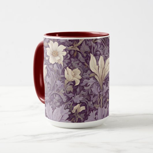  Botanische Pensioengeschenken voor Moeder Violet Mok (Voorkant links)