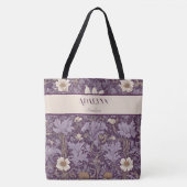  Botanische Pensioengeschenken voor Moeder Violet Tote Bag (Voorkant)