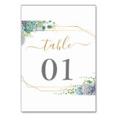 Botanische Periwinkle Waterverf Bruiloft Kaart (Achterkant)