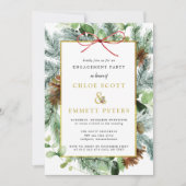 Botanische pijnenwedstrijd in de winter kaart (Voorkant)