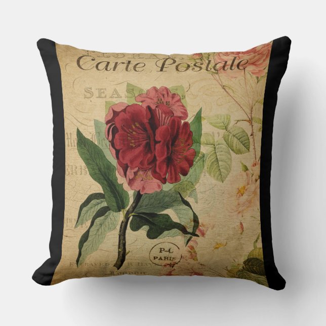  botanische piloot - Rhododendron Kussen (Voorkant)