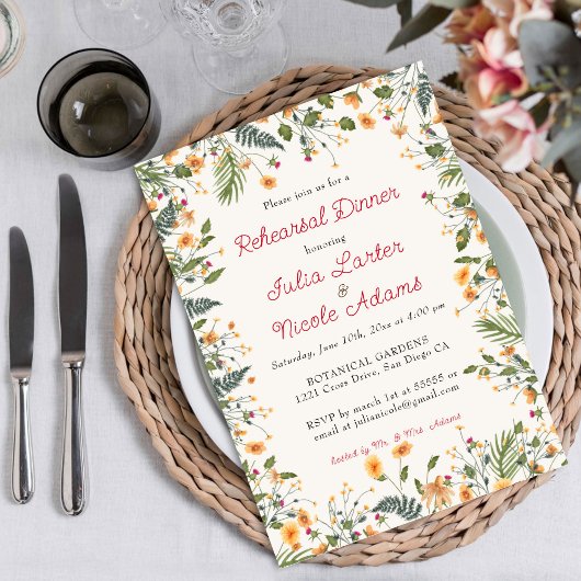 Botanische Pioen Bloemen Proef Dinner Kaart