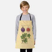 Botanische Plaat Vijg Ficus Carica  Schort (Gedragen)