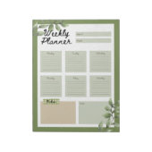 Botanische Planner Notitieblok (Linkerzijde)
