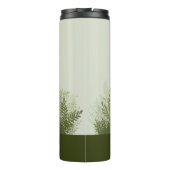 Botanische Plant Illustratie Thermische Tumbler Thermosbeker (Achterkant)