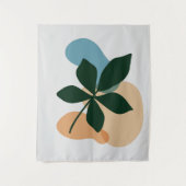 Botanische plant kunst wandkleed (Voorkant)