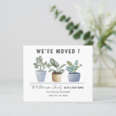 Botanische Planten die de aankondiging bewegen (Staand voorkant)