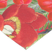 Botanische pony Flowers Fern Leaves Table Runner Lange Tafelloper (Hoek)