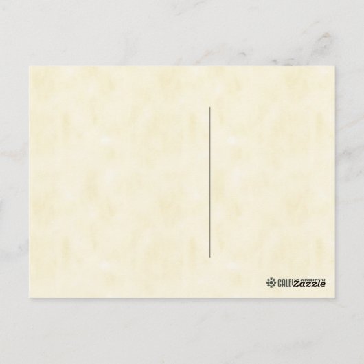 Botanische Poplar Tulp Tree Illustratie Briefkaart (Achterkant)