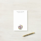 Botanische Post‑it‑notities voor bestuivers in de Post-it® Notes (Op bureau)