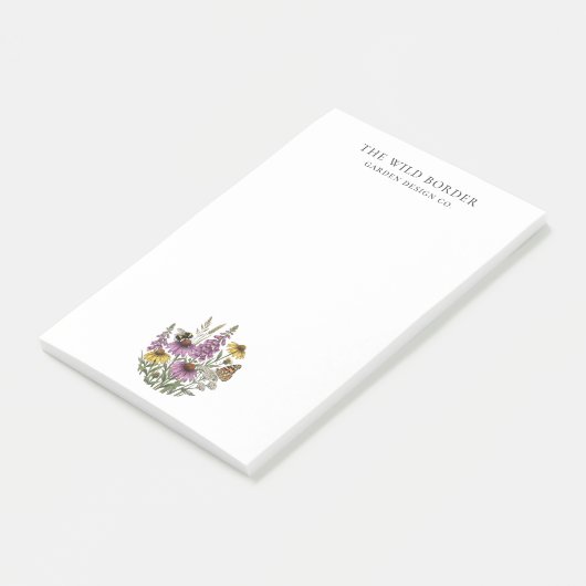 Botanische Post‑it‑notities voor bestuivers in de Post-it® Notes (Schuin)