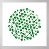 Botanische primes poster (Voorkant)